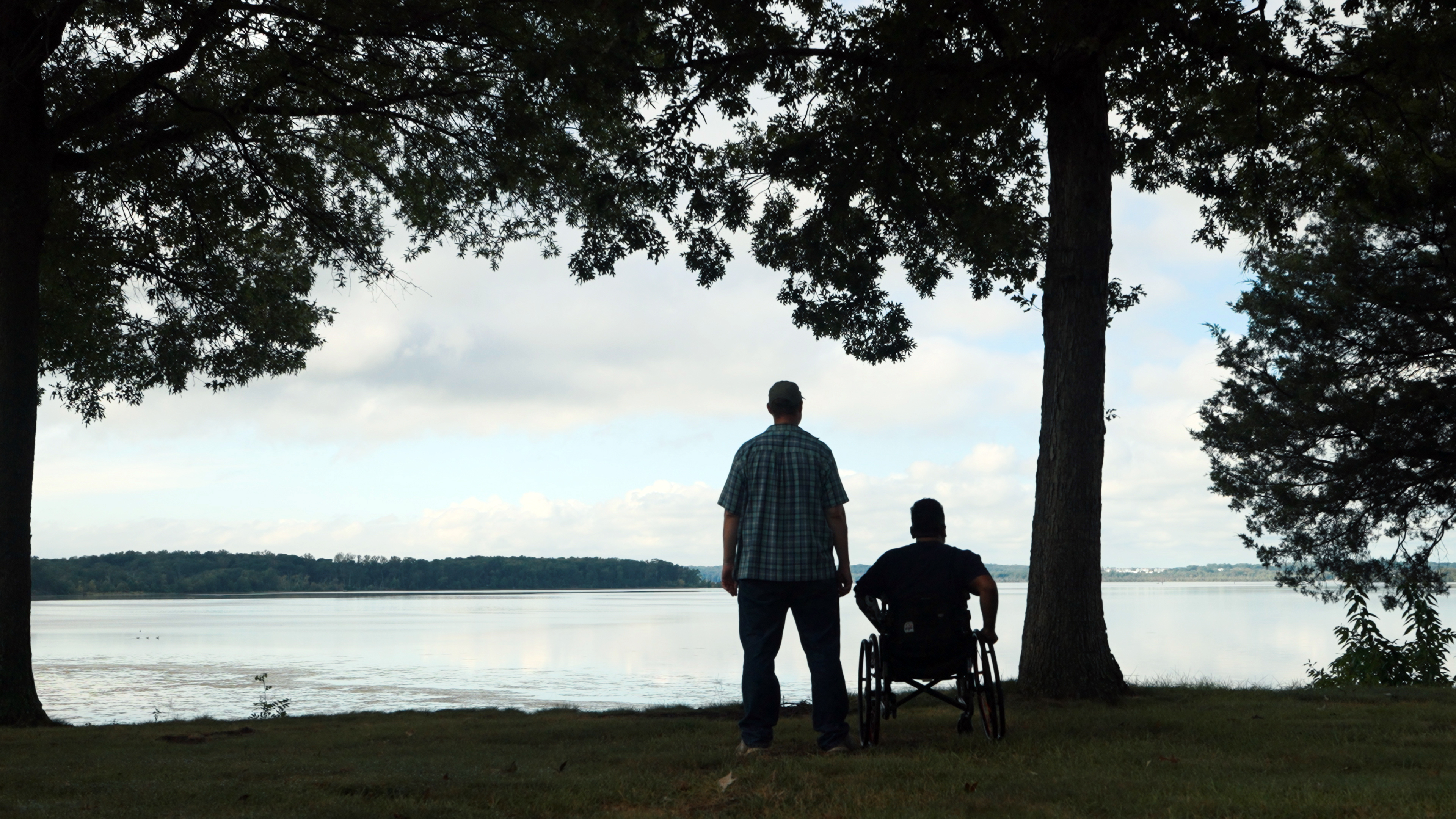 Still from Documentary Film Never Out Of The Fight